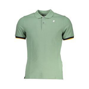 K-WAY GREEN MEN'S SHORT-SLEEVED POLO SHIRT