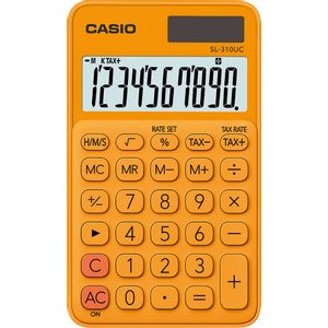 Kalkulator CASIO SL-310 UC-RG narančasti KARTON PAK. bls