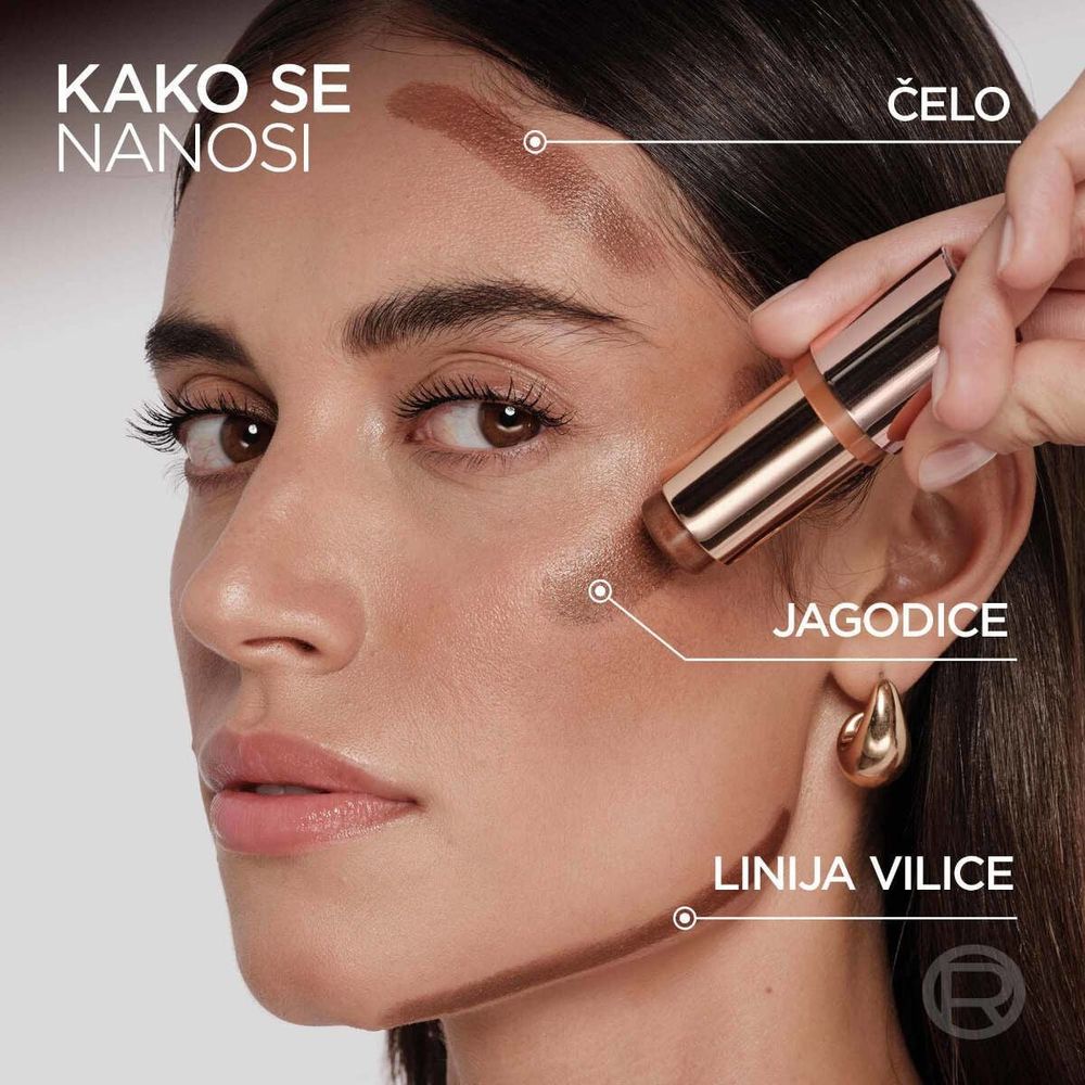 L'Oréal Paris Bronzer stick Lumi 130 Sunset Doré slika 8