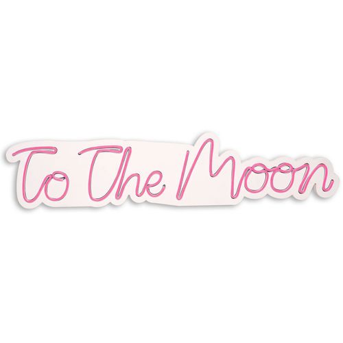 To the Moon - Pink Pink Decorative Plastic Led Lighting slika 5