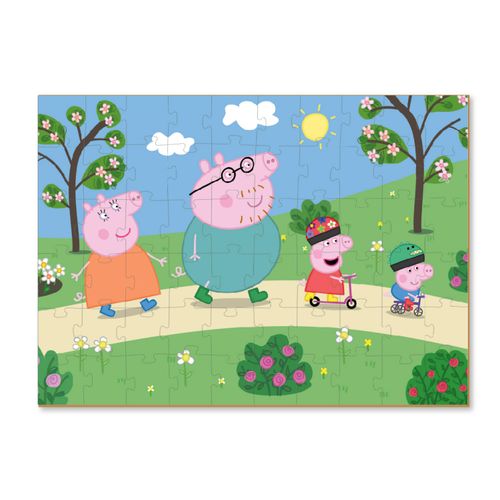 DODO Puzzle Peppa Prase sa Figurom Letnji Dan slika 3