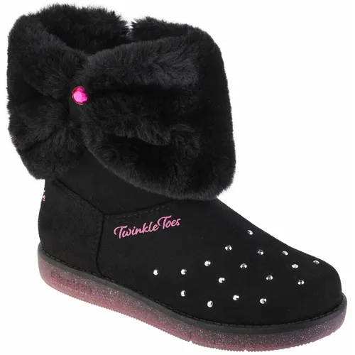 Skechers glitzy glam - cozy cuddlers 314851l-blk slika 1