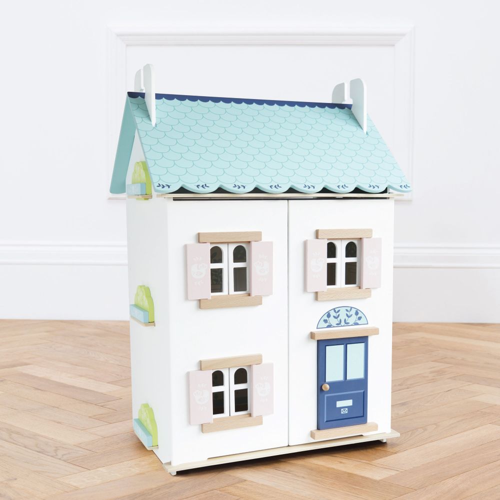 Le Toy Van Drvena kućica za lutke Blue Belle House slika 4