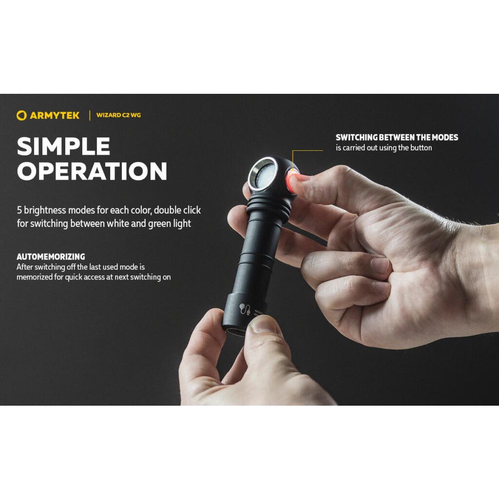 Armytek Baterijska lampa Wizard C2 WG slika 23