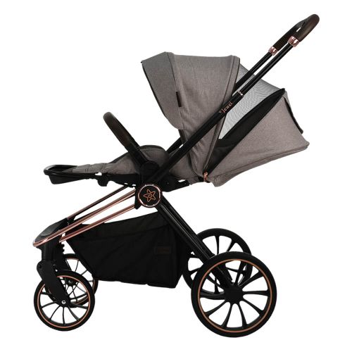 Bebe Stars kolica Jewel 3u1 - Marble beige slika 4