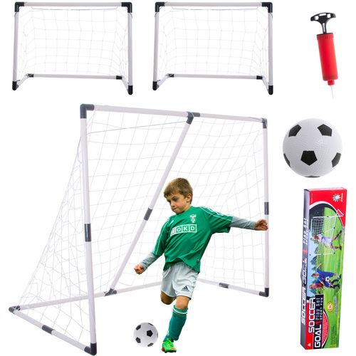 Nogometni gol za djecu 2u1 185x120x70cm slika 1