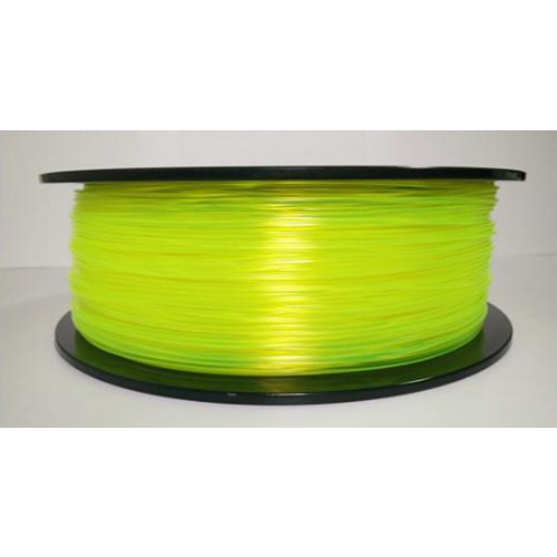 Prozirni žuti PLA filament za 3D ispis, 1.75 mm, 1 kg slika 1