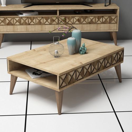 Line - Oak Oak Coffee Table slika 1