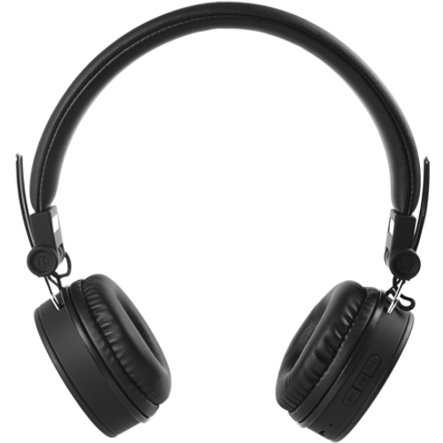 STREETZ Slušalice BT200 Naglavne Sklopive Bluetooth, 3.5 mm utor, CRNE slika 3