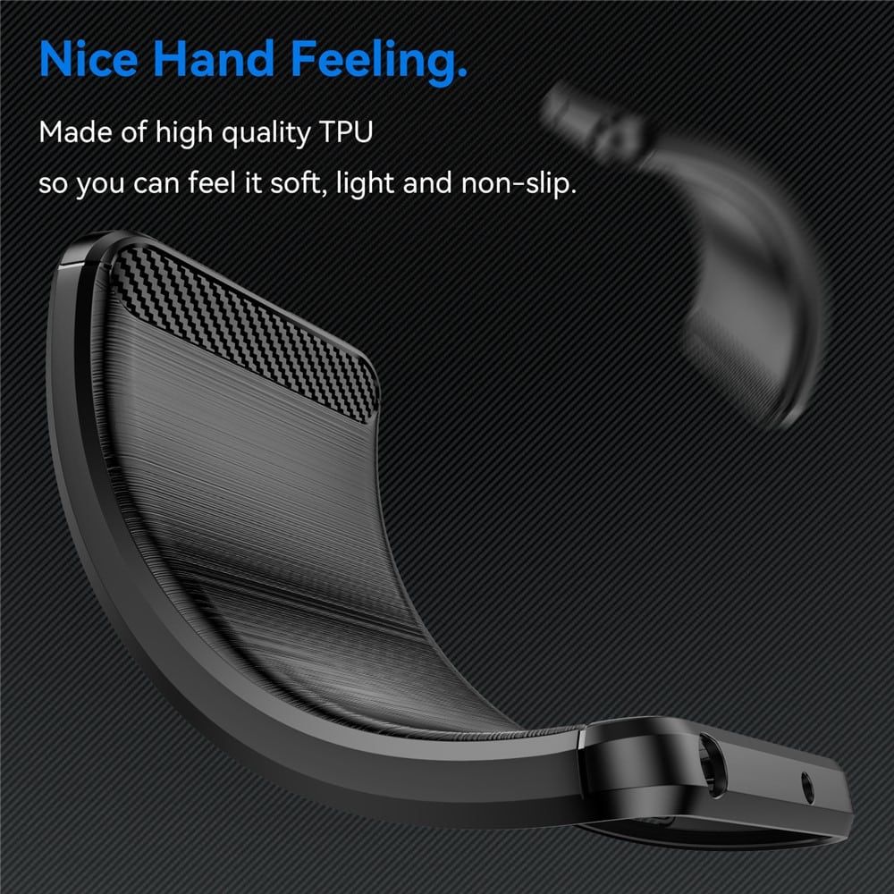 Techsuit Carbon Silicone maska za Honor Magic8 Lite – crna slika 4