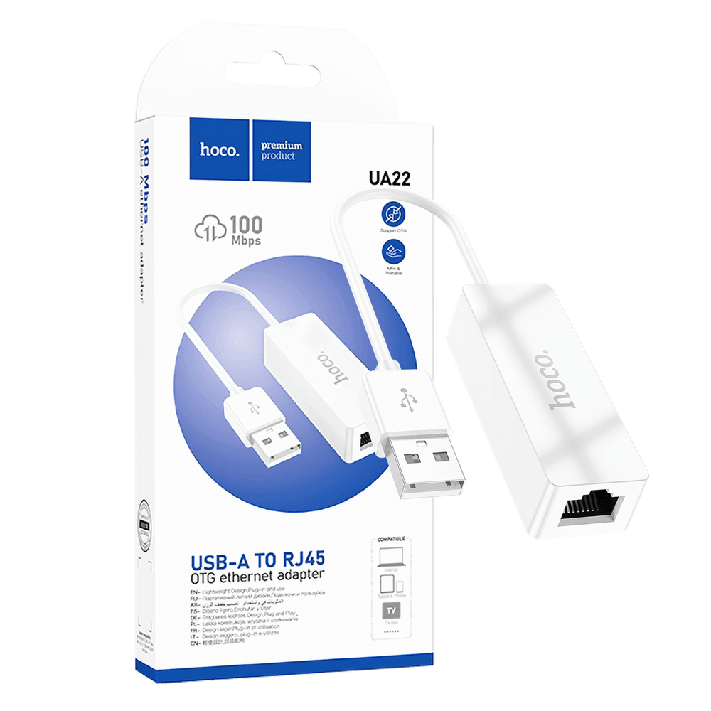 hoco. Adapter USB na LAN - UA22 slika 1