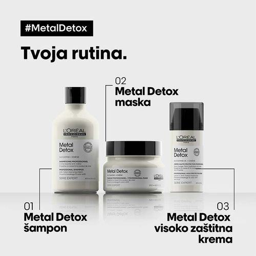 L'Oreal Professionnel Krema za kosu Metal Detox Leave In - 100 ml slika 12