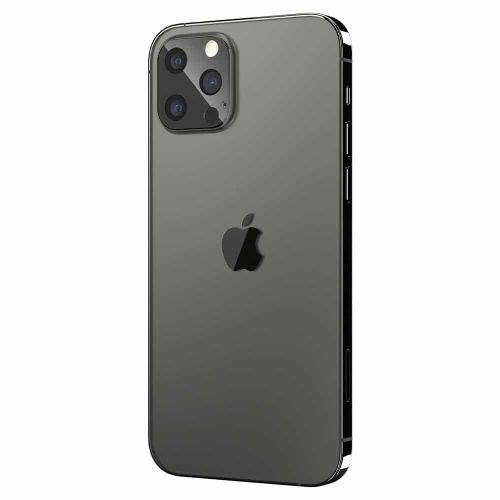 SPIGEN OPTIK.TR KALJENO STAKLO SET 2 KOM ZA KAMERU IPHONE 12 PRO MAX CRNO slika 6