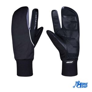 Force Zimske rukavice za biciklizam Hot Rak 3 Pro Black