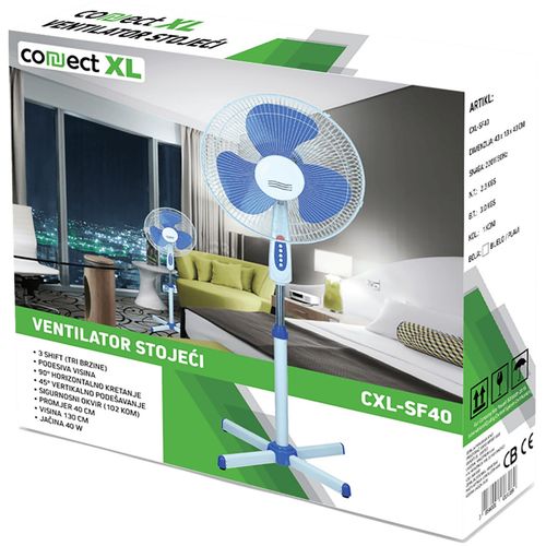 Connect XL Ventilator samostojeći, 16", 40 W - CXL-SF40 slika 3