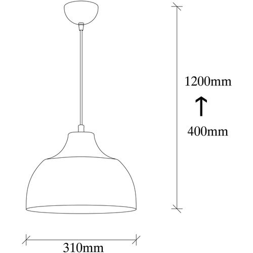 Opviq Luster, 521SHN3181 slika 3