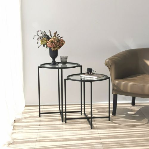 S412 Black Side Table slika 2