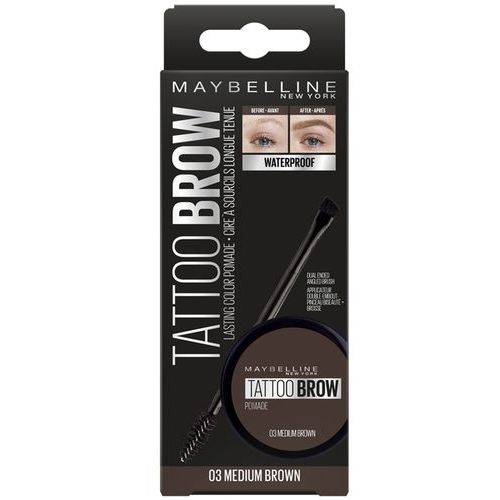 Maybelline New York Tattoo Brow Pomada za obrve 03 Med Brown slika 3