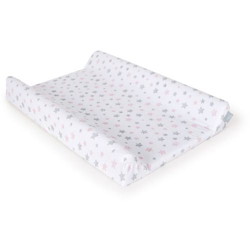 Ceba Baby navlaka za podlogu za previjanje (50x70-80) 2 kom Dark grey + Pink Stars slika 1