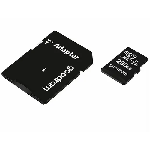 Memorijska kartica GOODRAM microSD SD 256GB CLASS 10 UHS I 100MB/s s adapterom slika 5
