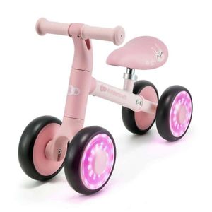 Kinderkraft Guralica sa svijetlećim točkovima Cutie Flash, Pink