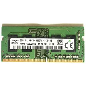 Hynix HMAA1GS6CJR6N-XN DDR4 8GB PC4-25600 3200MHz 260-Pin CL22 1.2v SODIMM, bulk