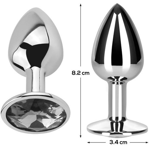 Afterdark Aluminium Diamond Butt Plug S/M/L slika 6