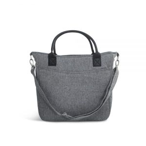 Leclercbaby Influencer torba za pelene, Grey Melange