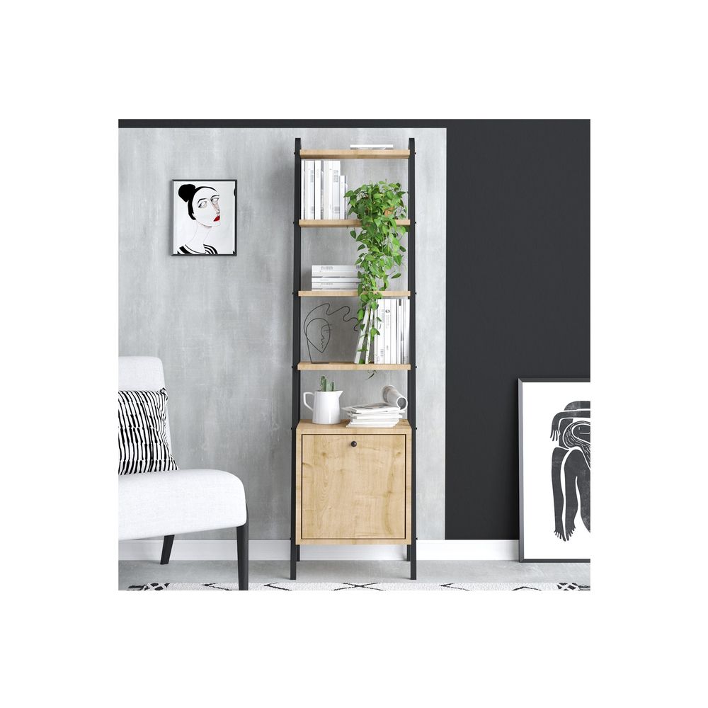 Mona - Crni Regal od Sapfirne Hrastovine slika 2