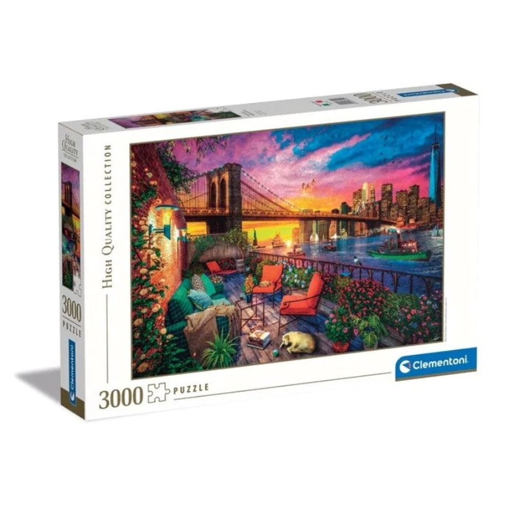 Clementoni Puzzle Manhattan zalazak sunca 3000kom slika 1