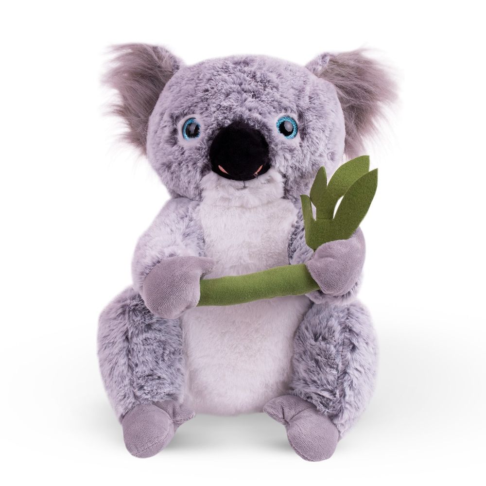 Amek plišana igračka Koala s bambusom 40 cm - Grey slika 1