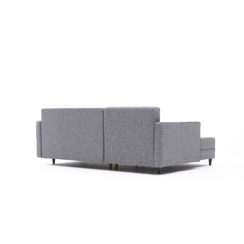 Aydam Left - Grey Grey Corner Sofa-Bed slika 6