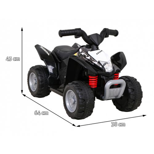 Quad na akumulator Honda 250X TRX - crni slika 2