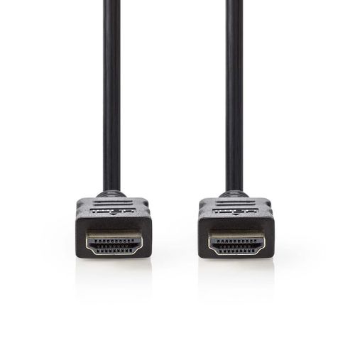 Kabel NEDIS, HDMI (M) na HDMI (M), crni, 10m, ethernet, pozlaćeni, polybag slika 1