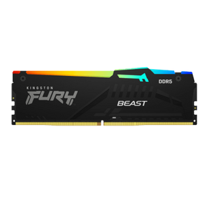 RAM DDR5 32GB 5200MT/s Kingston Fury Beast RGB Black KF552C40BBA-32