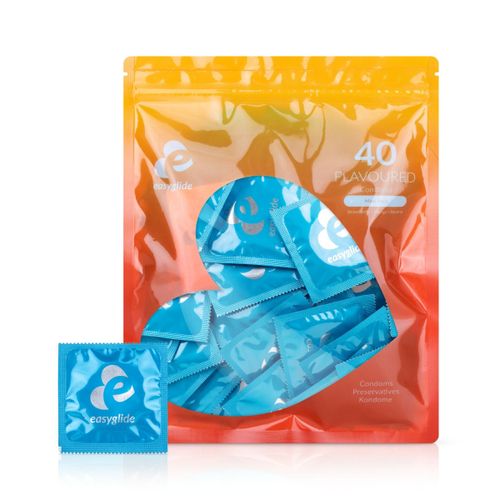 EasyGlide - Flavored Condoms - 40 pieces slika 1