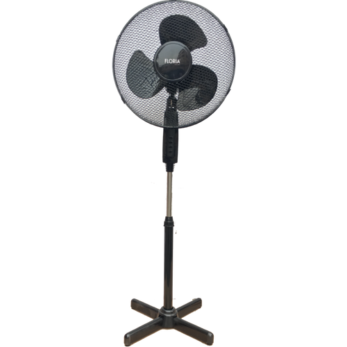 Ventilator sa postoljem, prečnik 40 cm, 40 W, crne boje slika 1