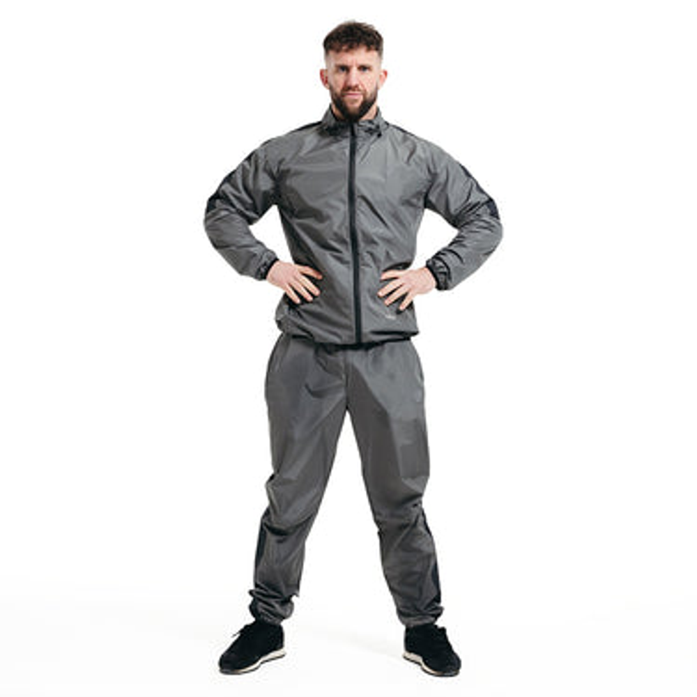 RDX Sports Sauna odijelo za sagorijevanje masti C1 - Sivo - 2XL slika 1