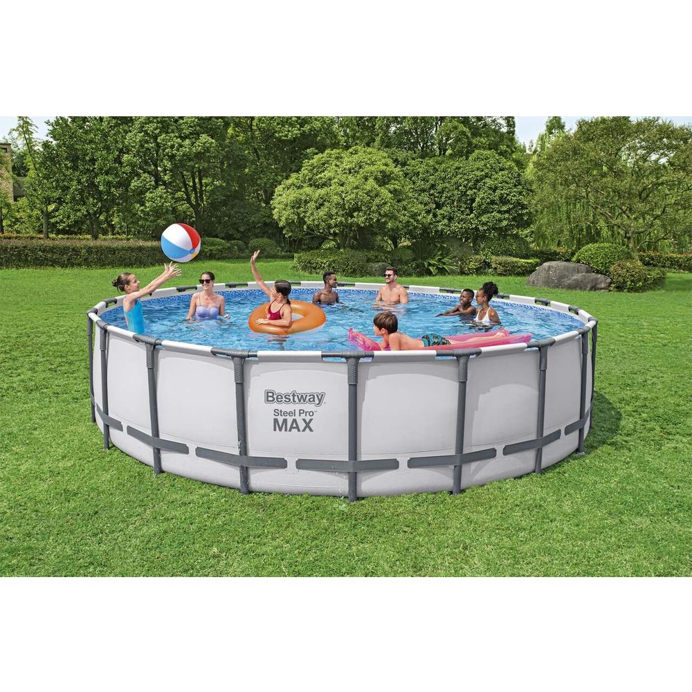 Bestway montažni bazen 610x132 cm slika 1