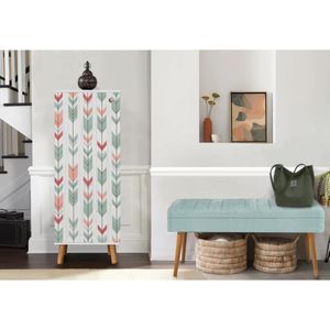 Set Hodnika Vegas White - Sea Green