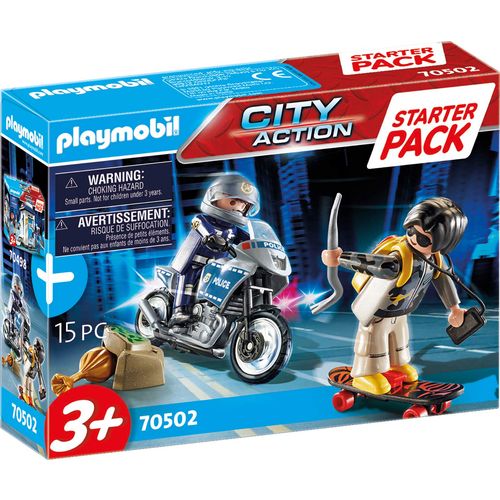 PLAYMOBIL STARTER PACK POLICIJSKA POTJERA 70502 slika 1