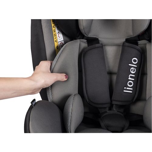 Lionelo autosjedalica Bastiaan, 360st ISOFIX, 0-36Kg, siva slika 5