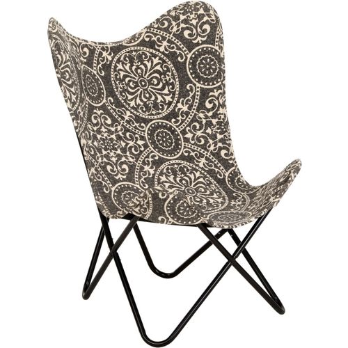 Leptir-stolica od platna s uzorkom slika 8