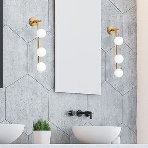 Zidna Lampa Domino - 11045, boje: Zlato