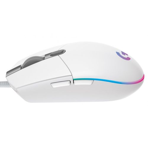 Logitech G102 Lightsync Gaming Wired Mouse, White USB slika 3