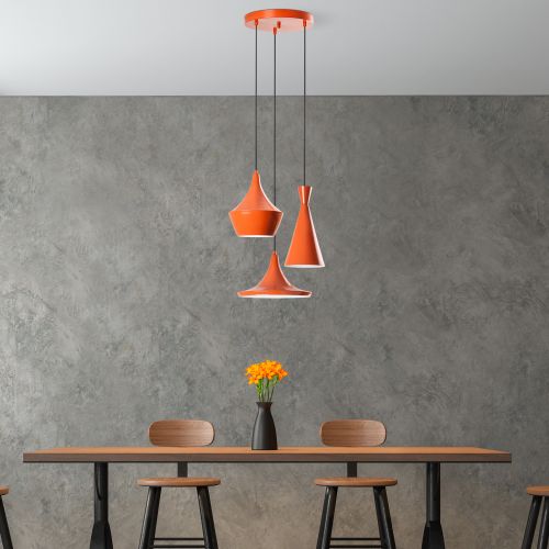 Tom - 3556 - Orange Orange Chandelier slika 1