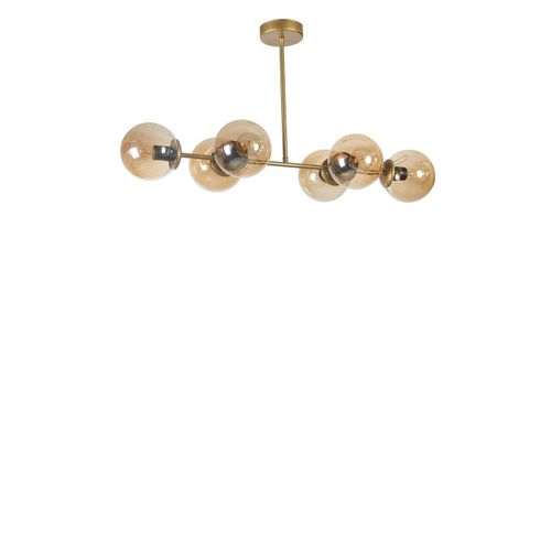 Yeni Favori 6 Lı Eskitme Bal Camlı Avize Amber
Gold
Black Chandelier slika 3