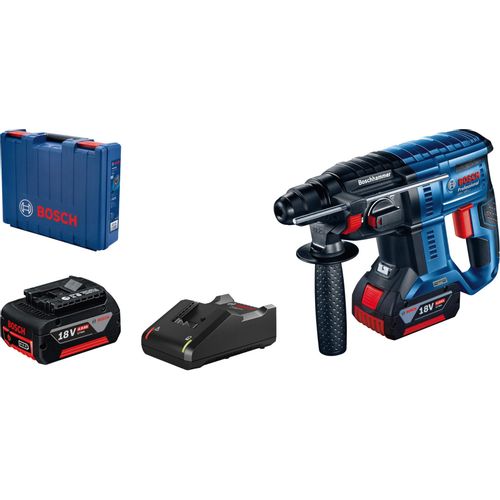 Bosch GBH 180-LI Akumulatorski elektro-pneumatski čekić-bušilica, 2x 4.0Ah slika 1