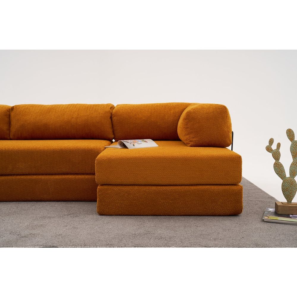 Comfort - Narandžasti Ugaoni Sofe slika 3