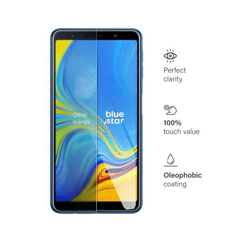 Blue Star kaljeno staklo za Samsung Galaxy A7 2018 slika 3